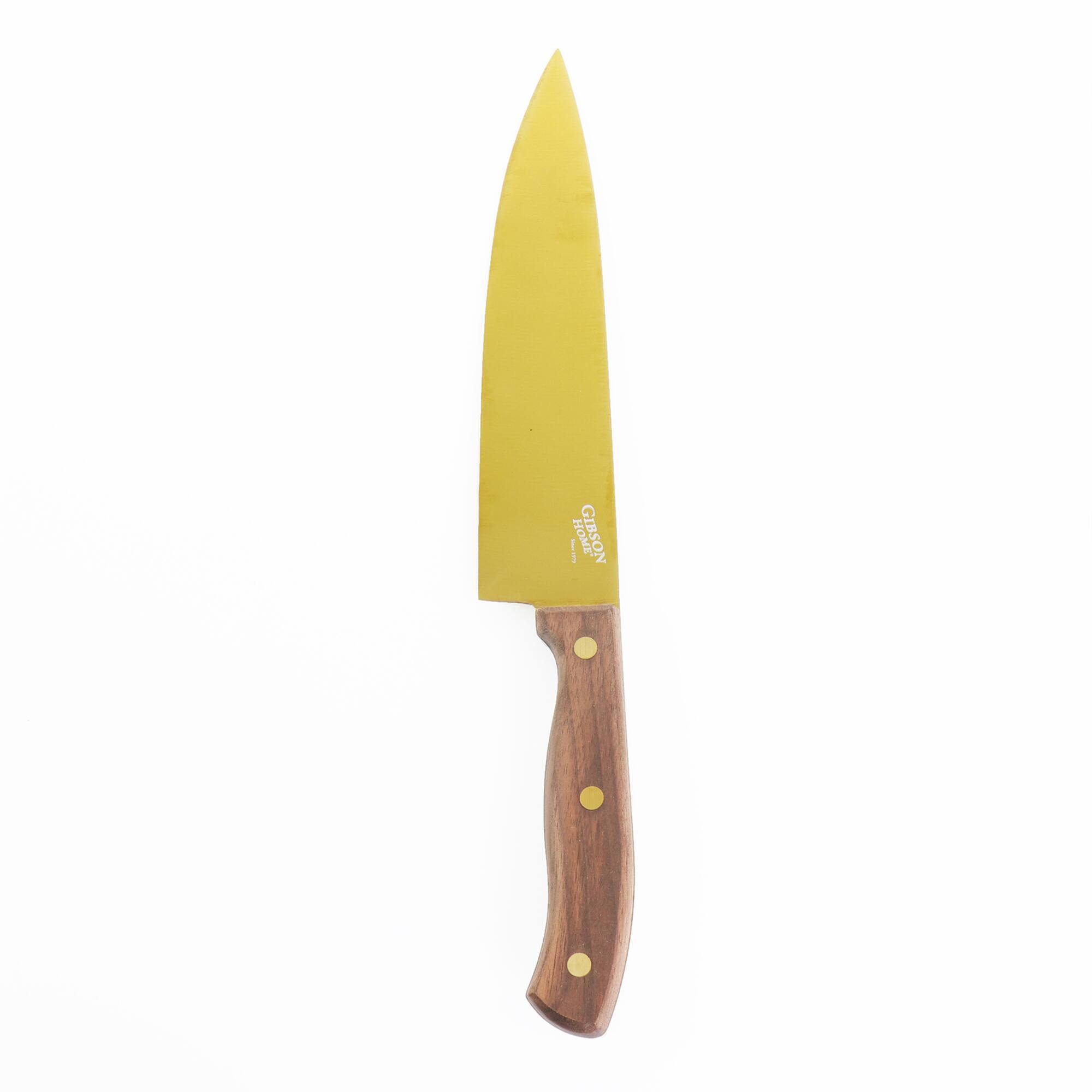 Gibson Home® Alaniz 3-Piece Gold Titanium-Plated Cutlery Set